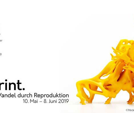 Ausstellung reprint. Wandel durch Reproduktion